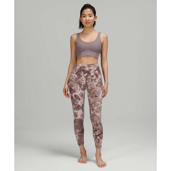 LULULEMON Align High-Rise Pant 25" Sz 8 Diamond Dye Mink Bery Lunar Rock Shadow - Picture 2 of 9